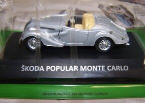 ŠKODA POPULAR MONTE CARLO, 1:43 DE AGOSTINI