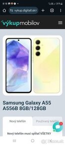 Nový Nerozbaleny Samsung A55 128gb