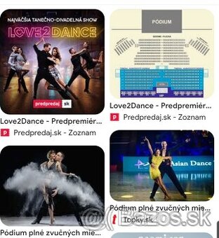 Tanecne hviezdy z LetsDance divadelne predstavenie vstupenky