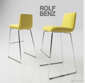 Barové dizajnové stoličky Rolf Benz