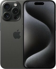 iPhone 15 PRO 256 GB  black titanium,novy nerozbaleny