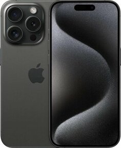 iPhone 15 PRO 256 GB  black titanium,novy nerozbaleny - 1