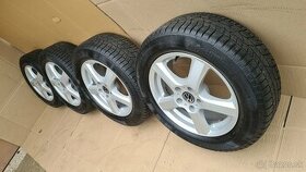 Zimné alu disky na VW. Škoda 5x112. ET 33, 205/60 R16