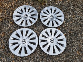 Volkswagen puklice kolies R16, R15, R14, originalne puklice