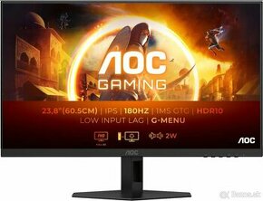 Herný monitor 24" AOC 24G4XE Gaming 1080p, IPS, 180Hz