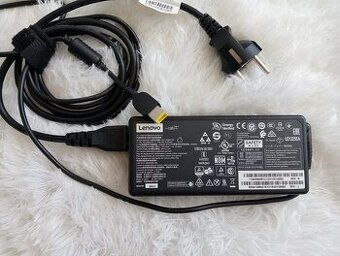 originálny adaptér pre ntb Lenovo , žltá hranatá konc. 135W