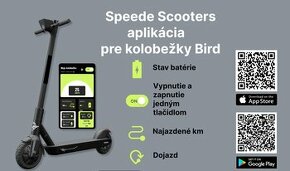 Android a iOS aplikacia Kolobezka Bird One - 1