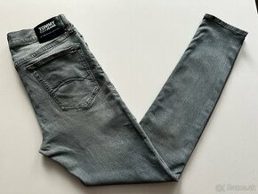Pánske džínsy- skinny Tommy HILFIGER - veľkosť 32/34 - 1