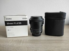 SIGMA 35mm f/1,4 DG HSM ART Nikon, zánovný stav - 1