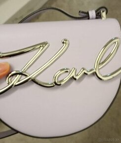 Karl Lagerfeld k/signature saddle small bag originál