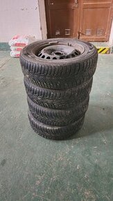 Zimne pneumatiky Nokian 195/65/R15 s diskami