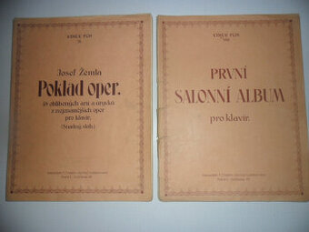 POKLAD OPIER - r. 1925 a PRVÝ SALÓNNY ALBUM - r. 1931 - 1