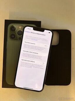 IPHONE 13 PRO ALPINE GREEN 256GB ZÁRUKA - VEĽMI DOBRÝ STAV - 1