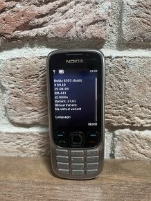 Nokia 6303 classic (ročník 2009)