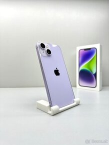 iPhone 14 128GB PURPLE ORIGINÁL STAV