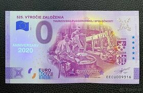 0 Euro Souvenir Bankovky Slovensko 2020 - SUPER CENY