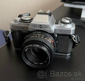 Minolta X-500 35mm + objektív Rokkor 50mm