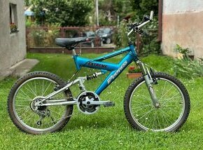 Detský bicykel celoodpružený 20” po generálke - 1