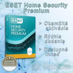 [✔️] ESET Home Security Premium | 3 ročná licencia |