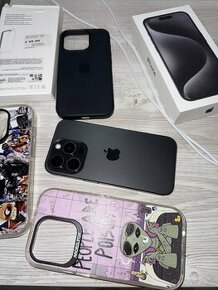 APPLE IPHONE 15 PRO 128Gb titánový čierny - 1