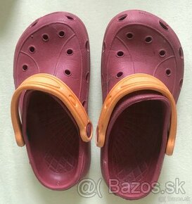 Sandále v štýle Crocs, veľ. 30