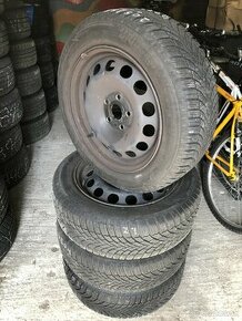 DISKY VW GROUP 5X112 + ZIMNÉ PNEU 205/55 R16 - AKO NOVE