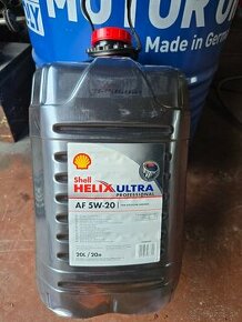 Olej Shell 5w20  20litrov, 75€