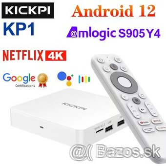 AndroiD TV BOX KICKPI KP1  - cetifikovaný - nový - 1