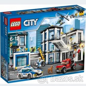 LEGO city 60141 policajna stanica + lietadlo 7723 gratis