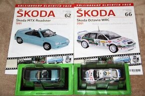 Škoda Kaleidoskop slávnych vozidiel DeAgostini 1:43