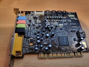 Predám CREATIVE SB0220 SOUNDBLASTER LIVE 5.1 PCI SOUND CARD