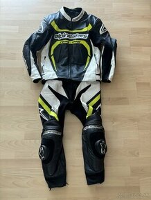 Kožená moto kombinéza Alpinestars