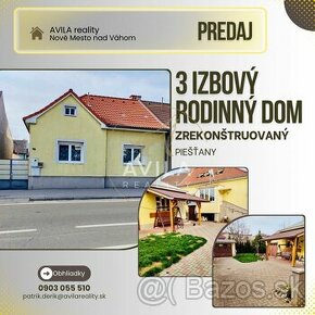 PREDAJ: 3 IZBOVÝ RODINNÝ DOM S PODKROVÍM, 322m2, PIEŠŤANY - 1