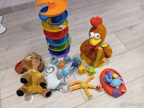 Plastové loptičky a ďalšie hračky
