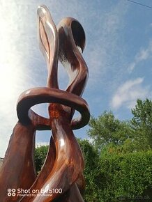 Dřevěné sochy- Abstraktní zvonička - 1