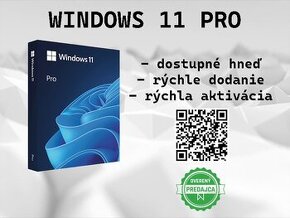 [✅HNEĎ] Windows 11 Pro/Home [RETAIL - DOŽIVOTNÁ]