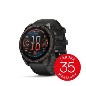 Garmin Fenix 8 - 47mm, AMOLED, Sapphire, Carbon Gray DLC