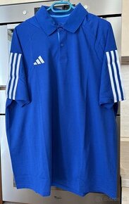 Adidas pánska modrá polokošeľa veľkosť XL