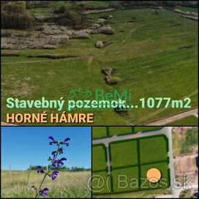 POZEMOK pre váš dom...1077 m2...Horné Hámre (131-14-DAR) - 1