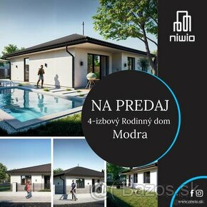 NA PREDAJ - 4izbový Rodinný dom Modra