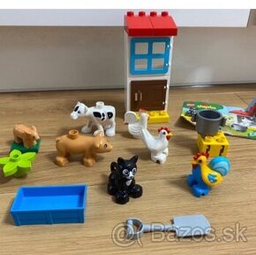 Lego duplo zvieratka na farme