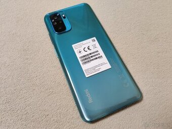 Xiaomi Redmi Note 10.  4gb/64gb.  Zelená metalíza.