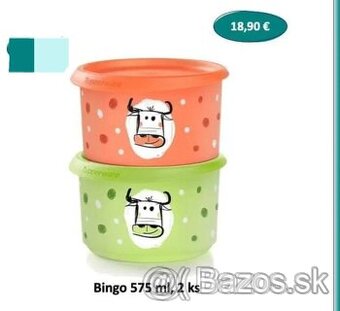 Bingo tupperware