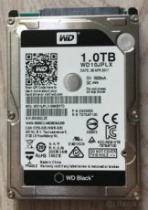 Predám pevný disk Western Digital Black 1 TB, 2,5" - 1