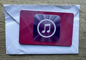 "NOVÁ"iTunes karta v hodnote za 15E teraz za 13E - 1