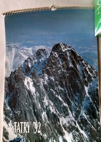 Kalendár Tatry 1992