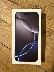 Apple iPhone 16 Pro Max 256GB Black Titanium, Nový , Záruka