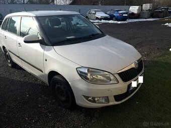 Škoda Fabia 1.6TDi 66kw, r.9/2010, klima, 2. majitel