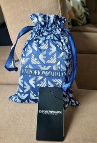 Emporio Armani set:maska na spanie+domáce papuče - 1