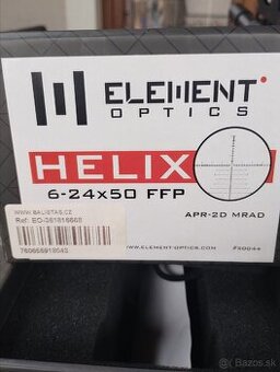 Predám Element Helix 6-24×50 2D FFP